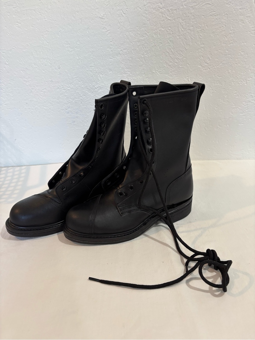 Brand New! Anderson Black Steel Toe Military Combat Boots